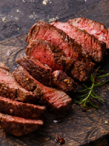 Tthe Steak House Birmingham, mouth watering steak served