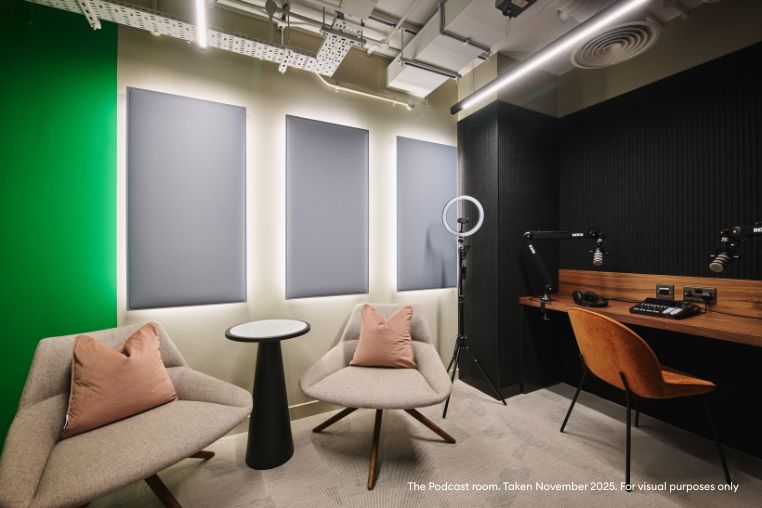 Apo at The Holloway | Podcast Room