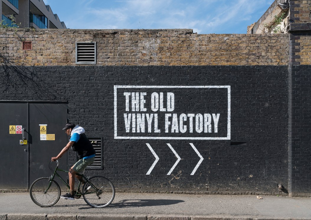 The old vinyl building at The Gatefold Hayes