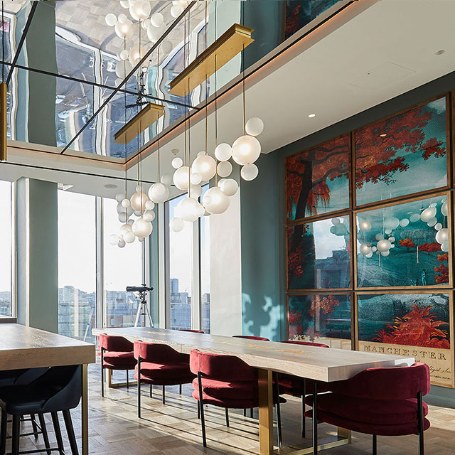 balcony views of The City of London